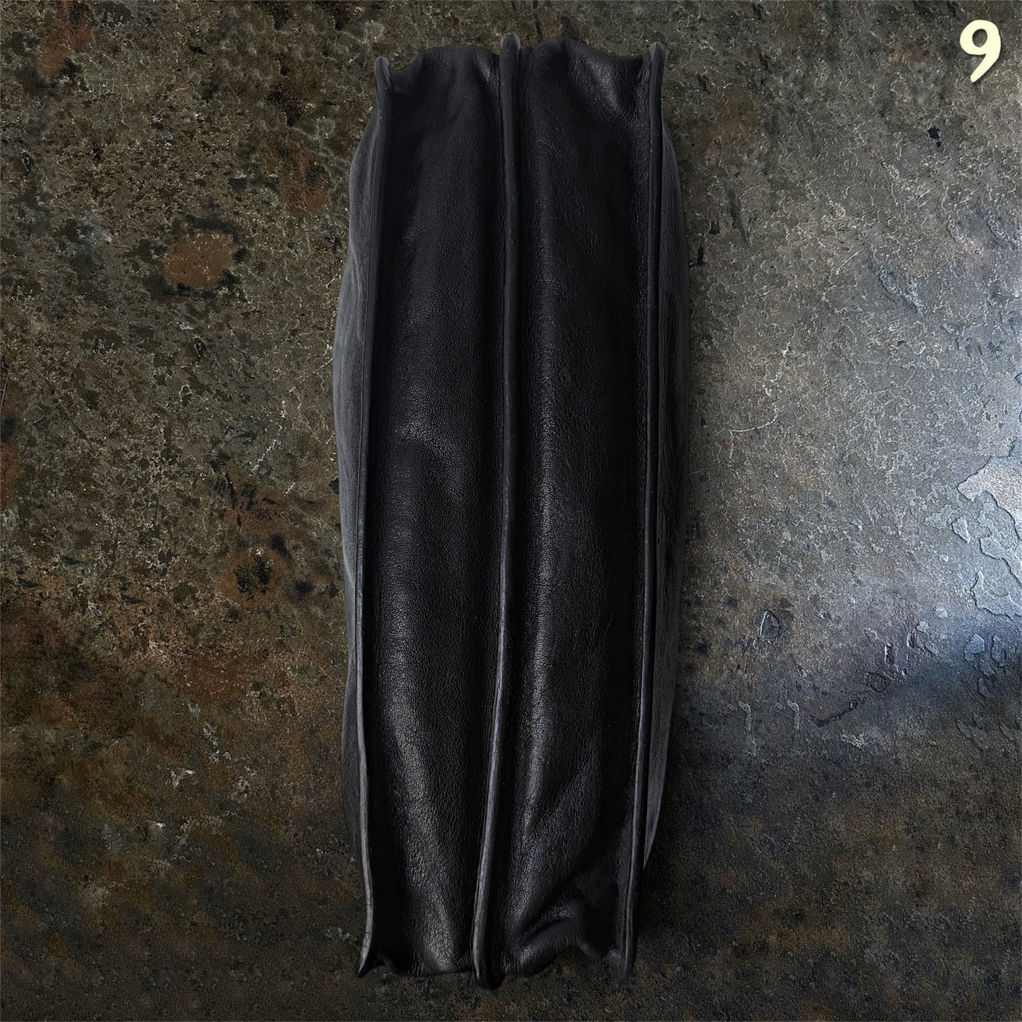 Ann Demeulemeester Archive Leather double compartment Clutchbag |onesize