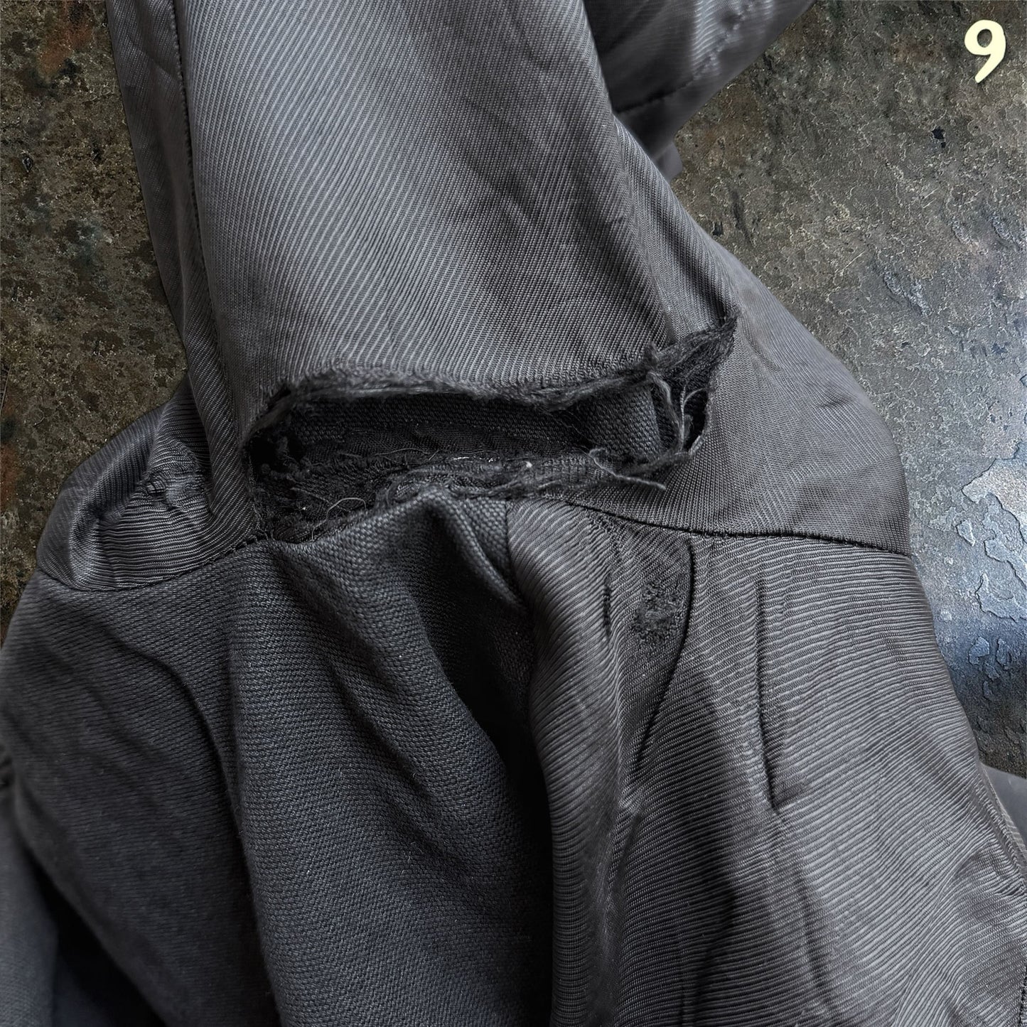 Ann Demeulemeester SS/11 Men´s Runway symmetrical Fencing Jacket | 40