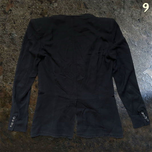 Helmut Lang Archive SS/12 Boxy Silk Blazer - Made in USA |XS