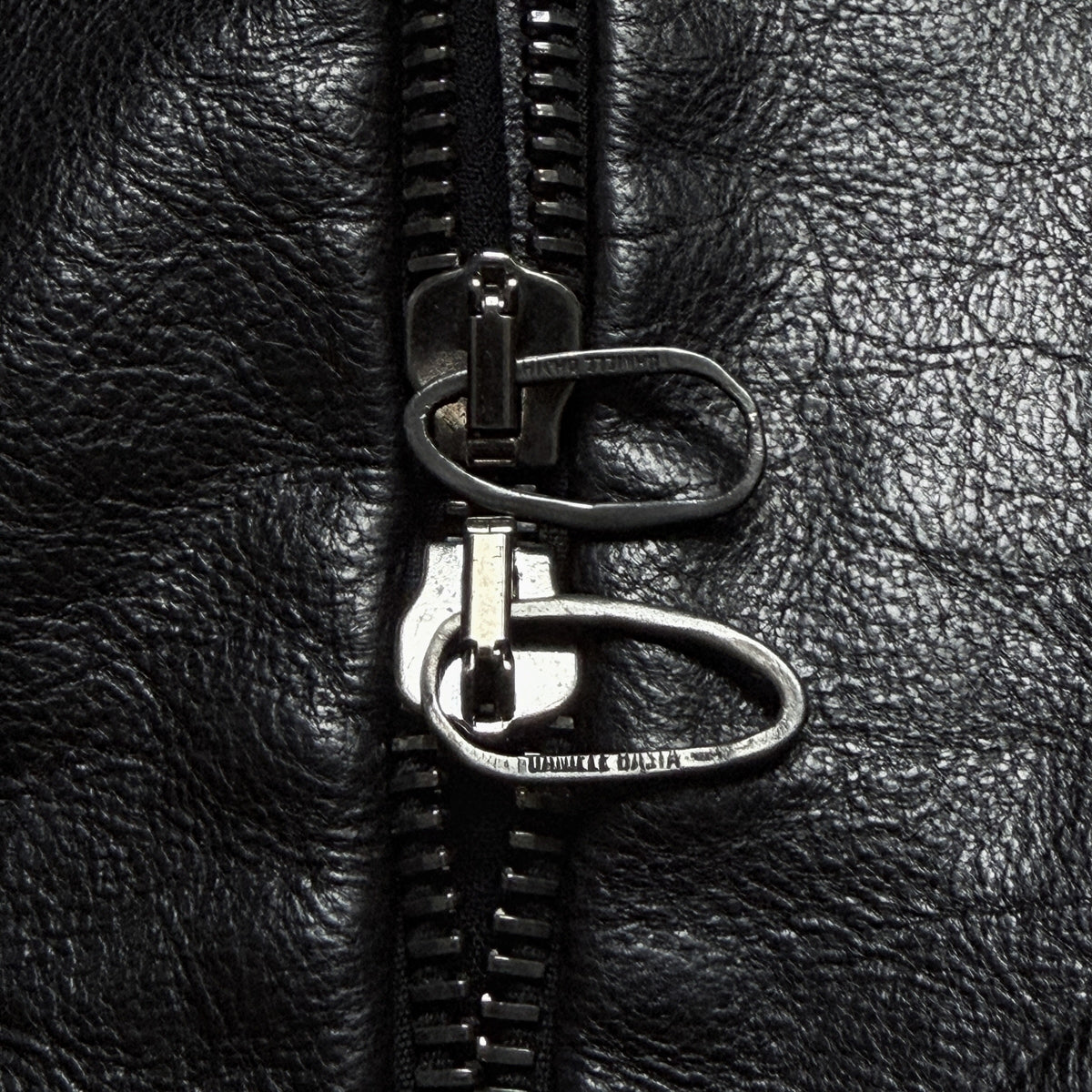 Daniele Basta Marmoreo Limited Edition Skeleton Leather Jacket | Black | IT 48