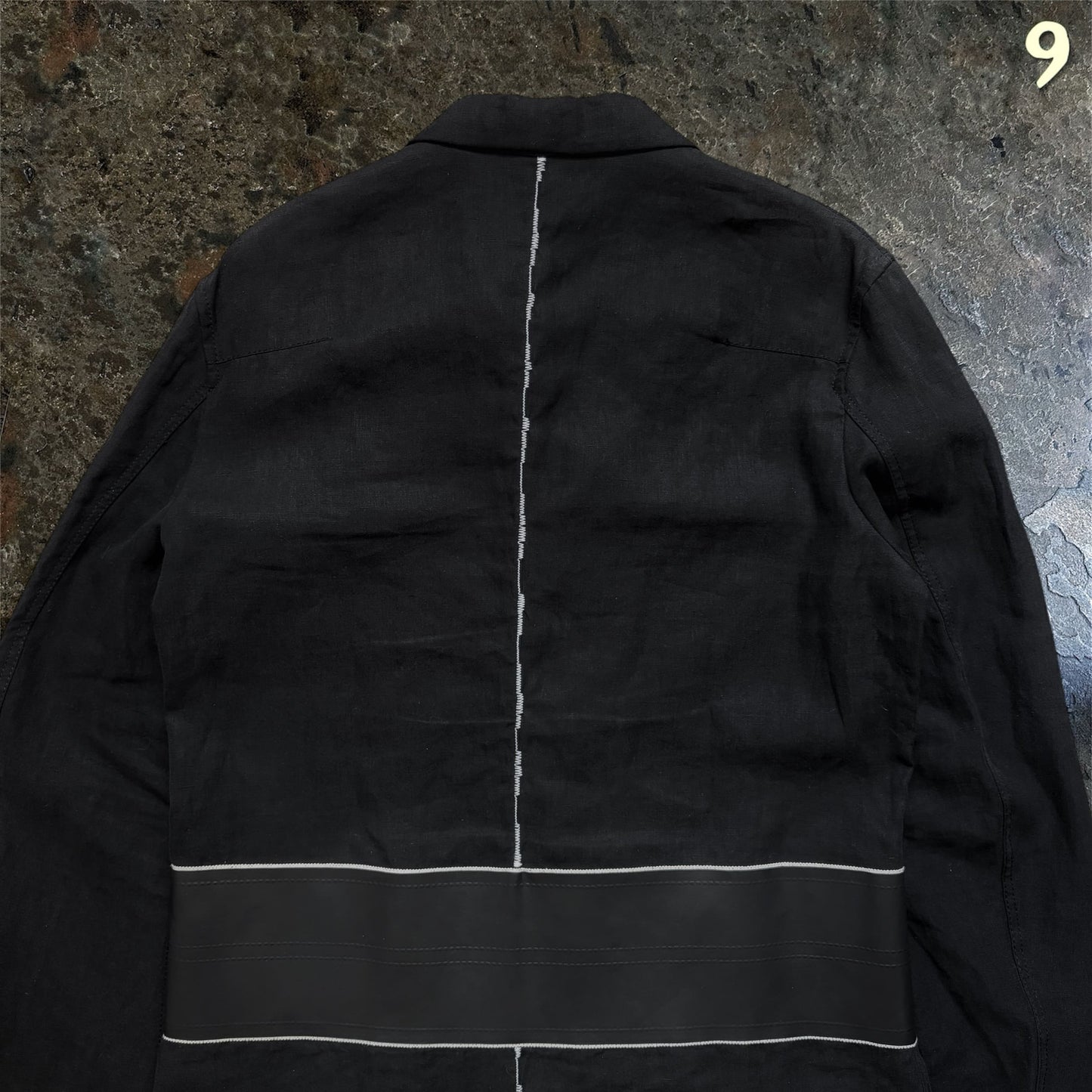 Haider Ackermann SS/20 Asymmetrical Light Coat Sample | M