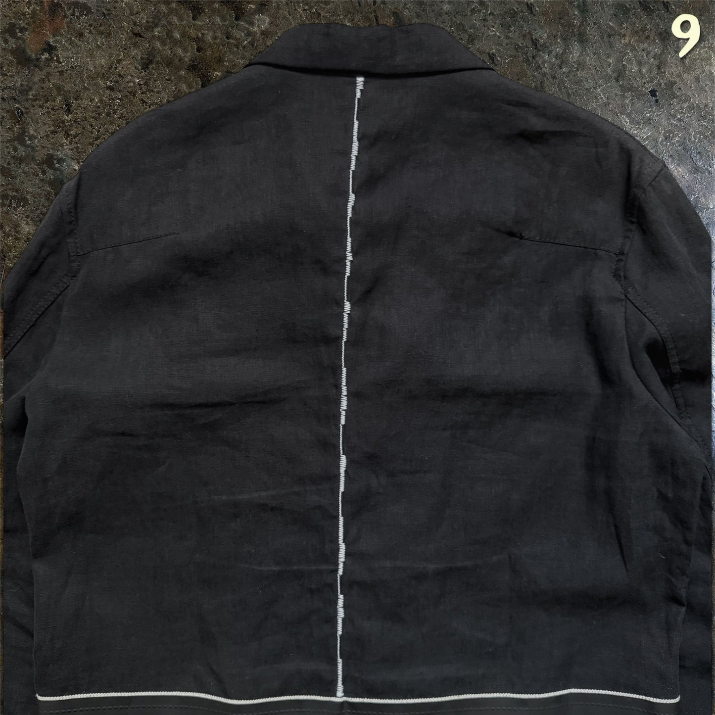 Haider Ackermann SS/20 Asymmetrical Light Coat Sample | M