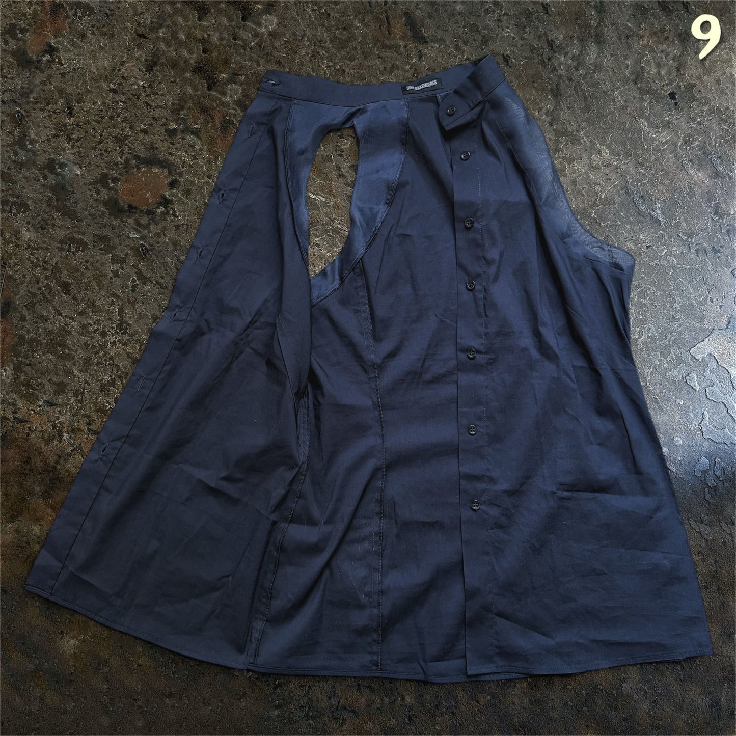 Dirk Bikkembergs Mainline Cotton Shirt with 100% Silk Lining |M