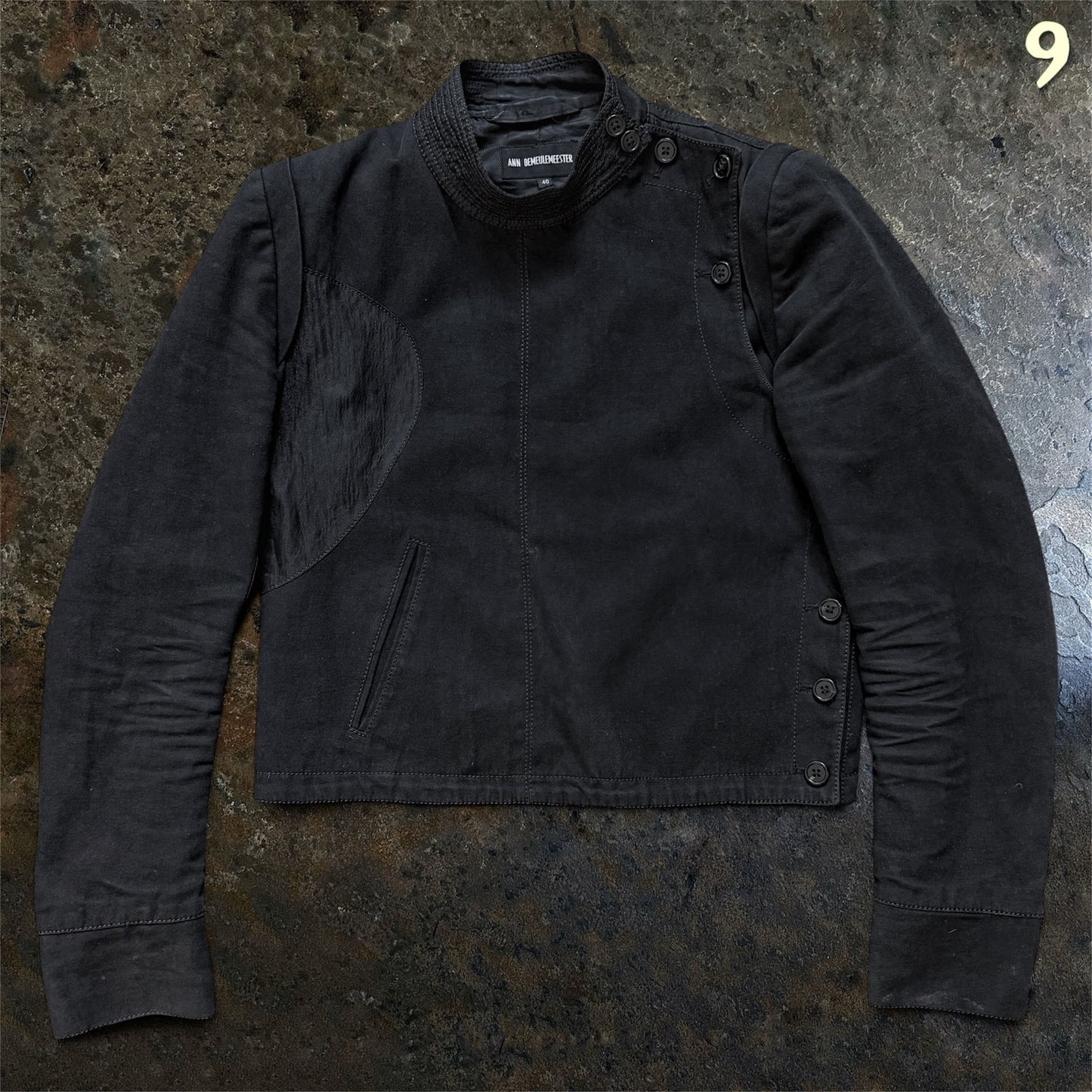 Ann Demeulemeester SS/11 Men´s Runway symmetrical Fencing Jacket | 40