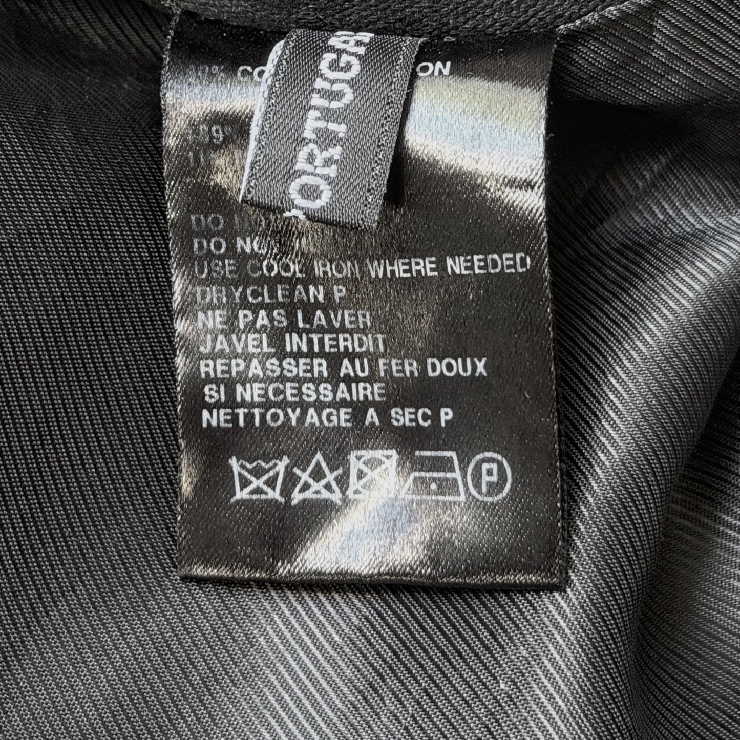 Ann Demeulemeester SS/11 Men´s Runway symmetrical Fencing Jacket | 40
