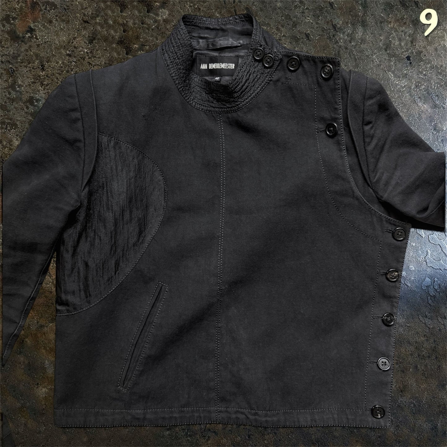 Ann Demeulemeester SS/11 Men´s Runway symmetrical Fencing Jacket | 40