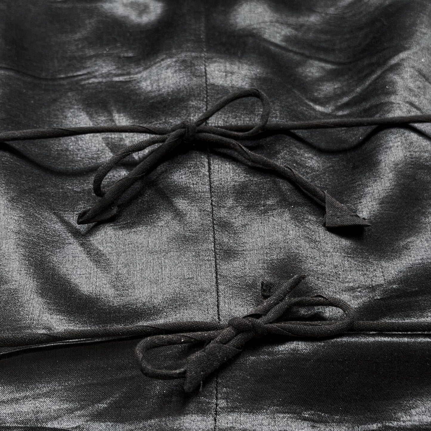 Ann Demeulemeester Archive ca. 1990s Fur/ Leather Vest | L