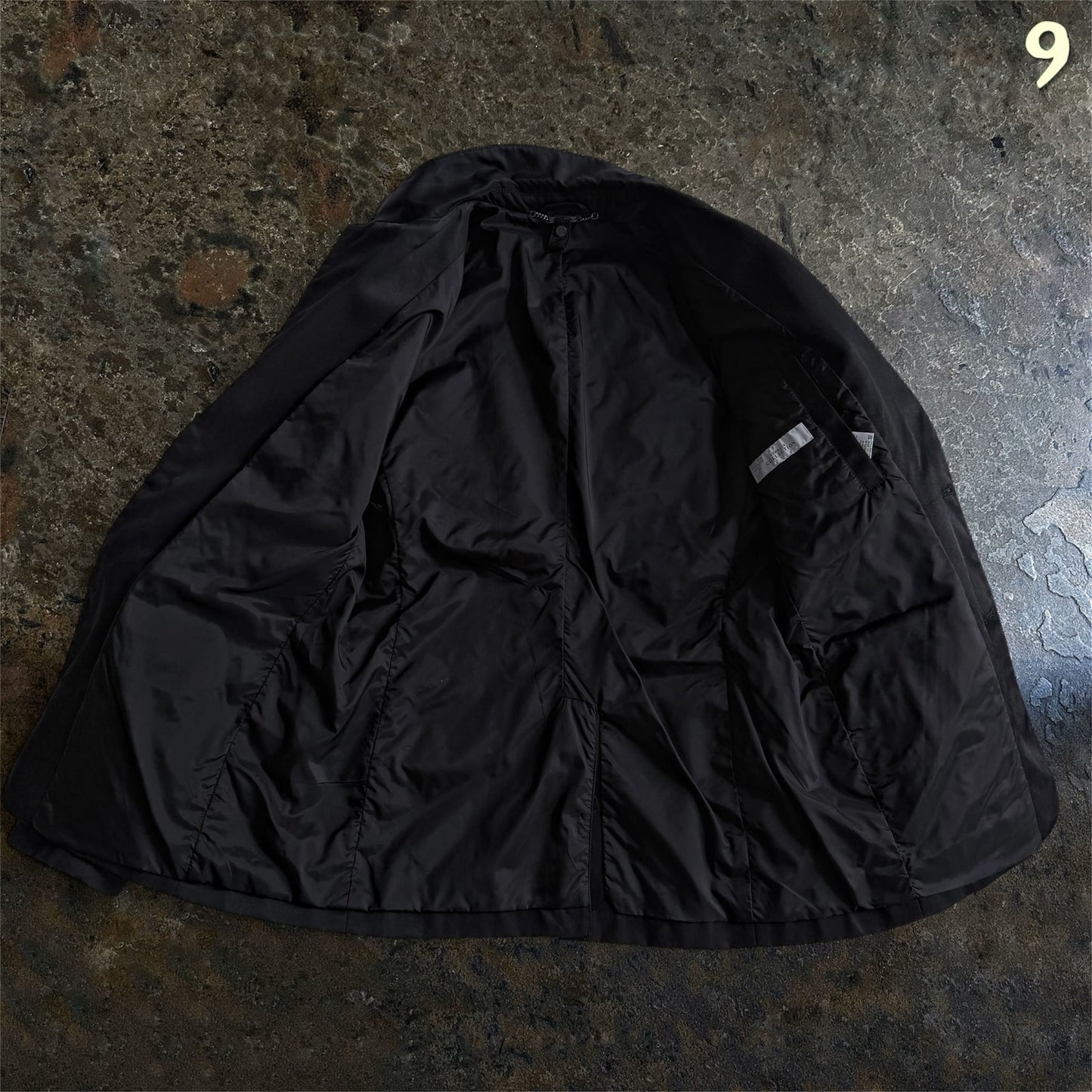 Versace Collection Leather Padded Hybrid Biker Blazer/ Jacket | 50
