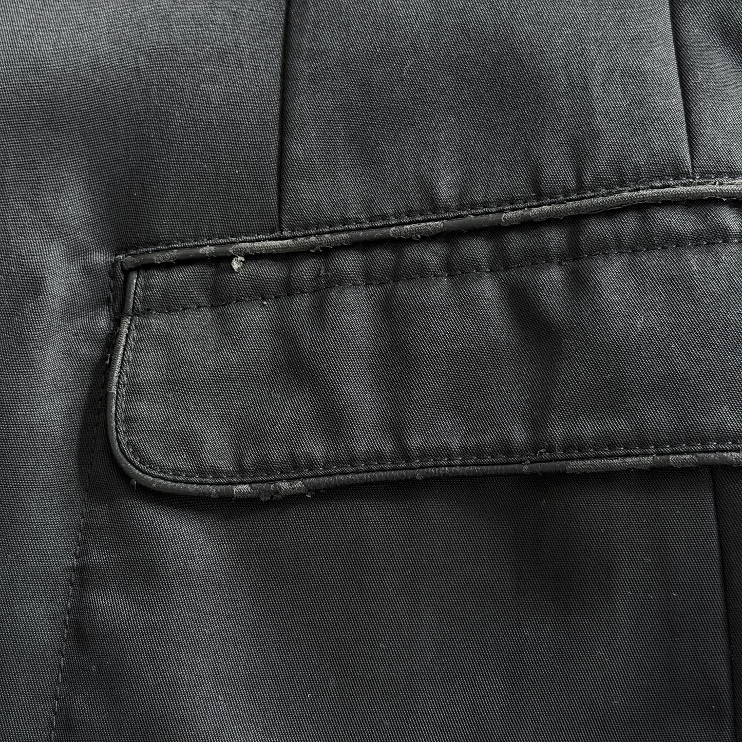 Versace Collection Leather Padded Hybrid Biker Blazer/ Jacket | 50
