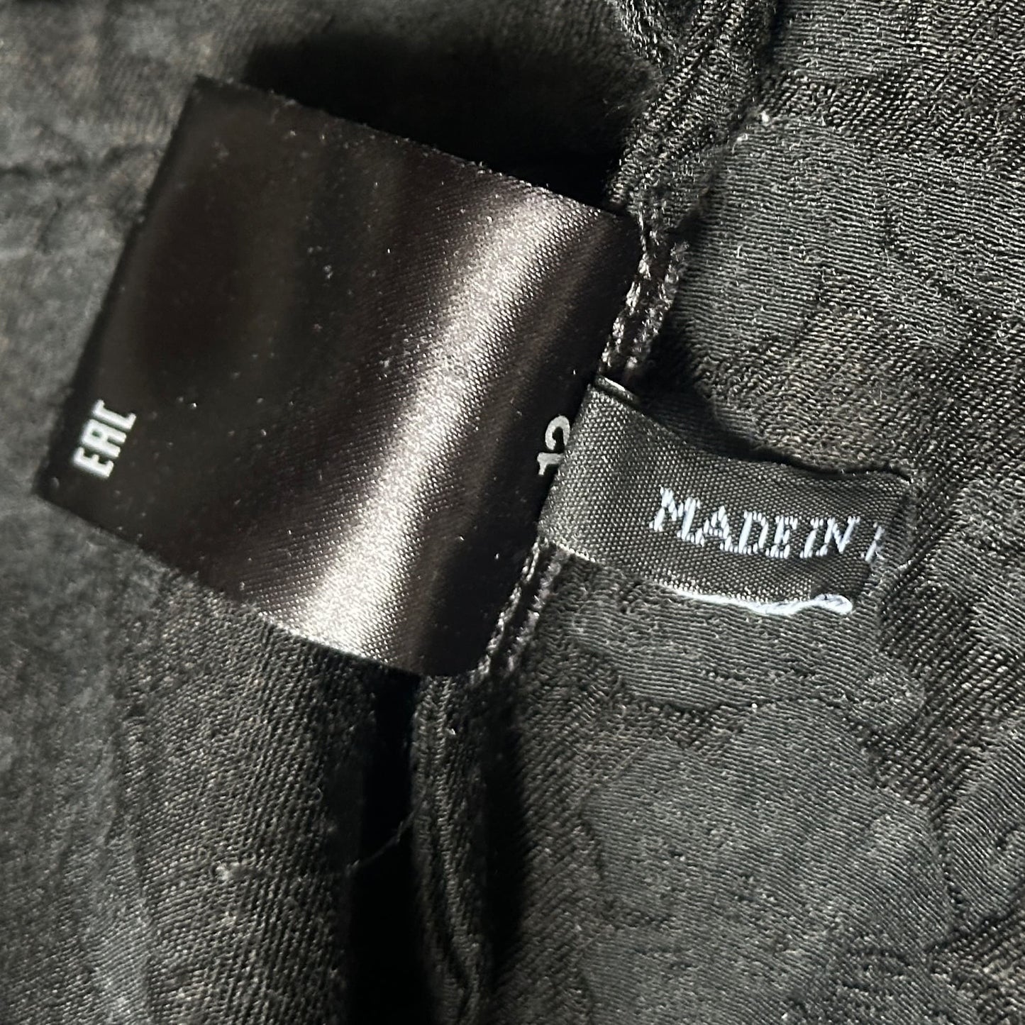 Ann Demeulemeester Archive SS/13 Runway Jacquard Blazer |L