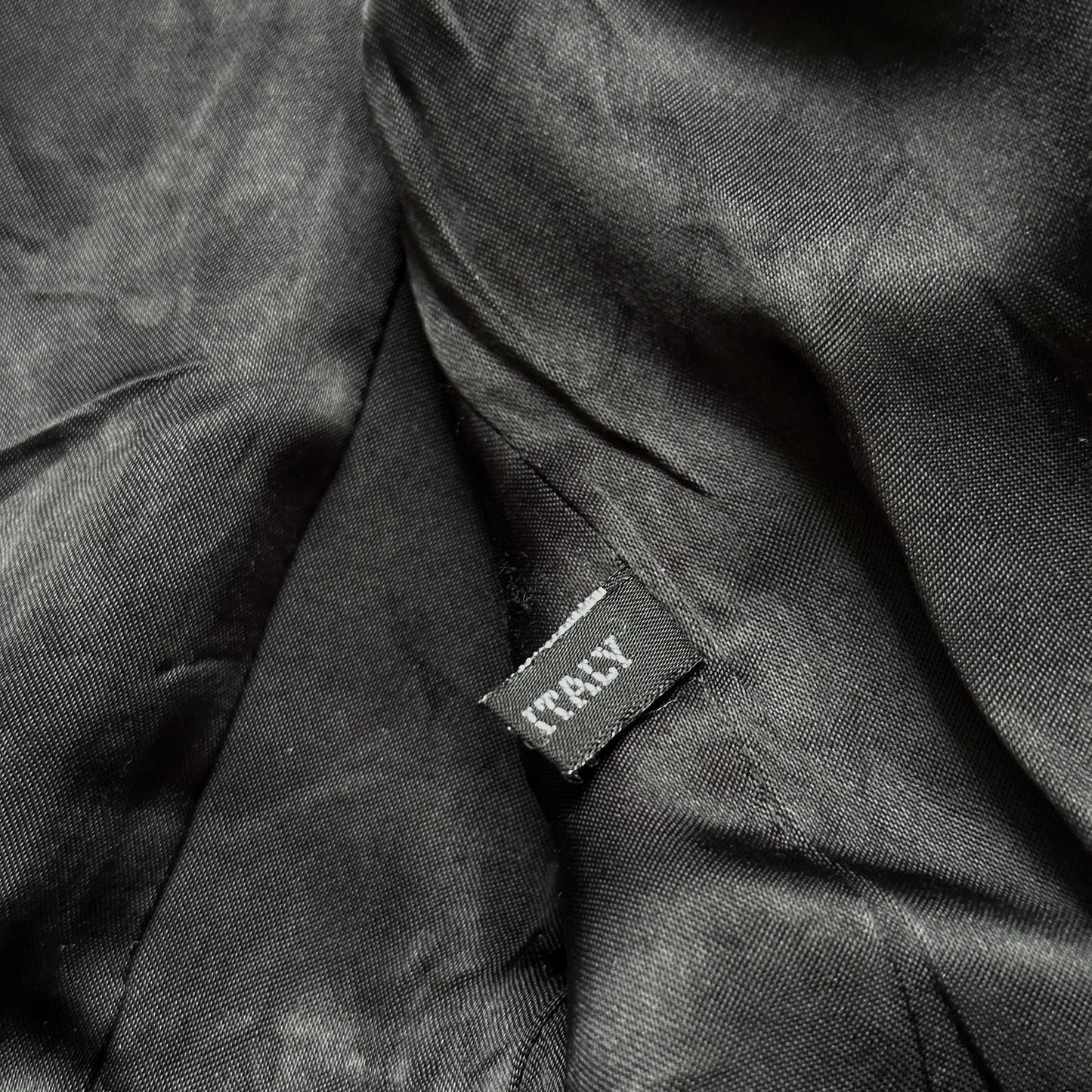 Ann Demeulemeester Archive 2007/2009 Asymmetrical Fencing Jacket with Straps |S