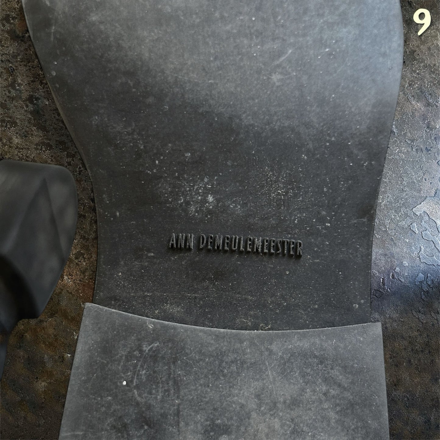 Ann Demeulemeester FW/22 Black Maxim Combat Boots |43.5