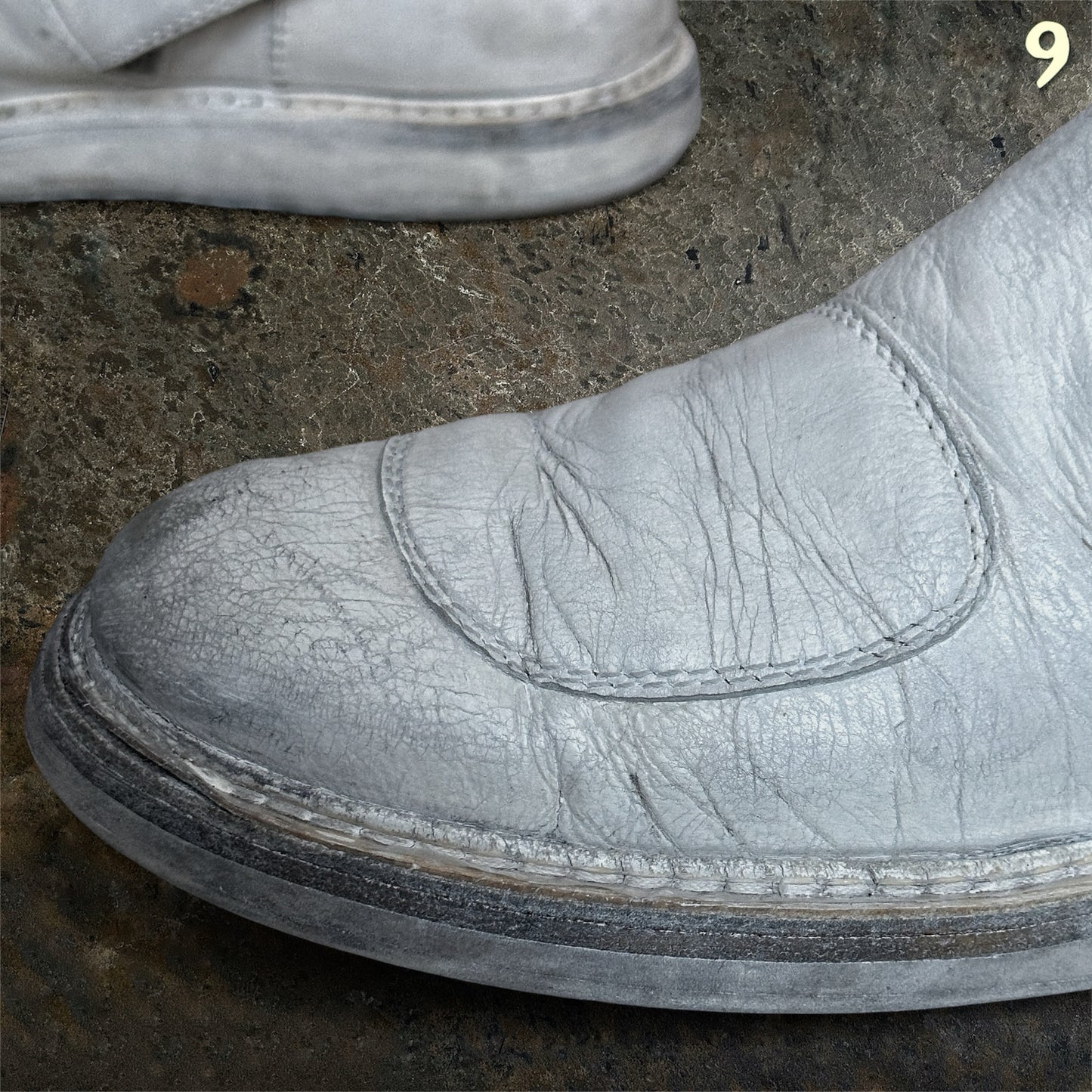 Ann Demeulemeester Archive SS/11 White Fencing Boots | 45