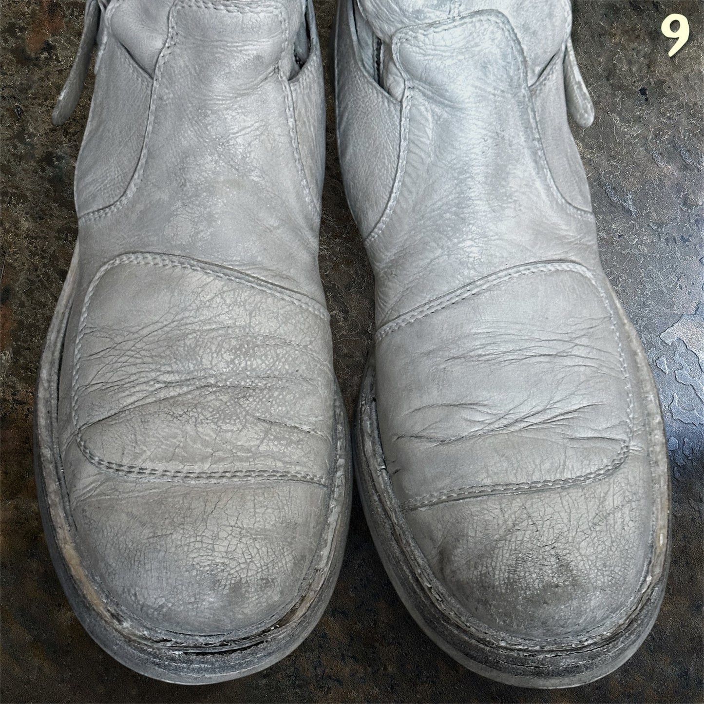Ann Demeulemeester Archive SS/11 White Fencing Boots | 45