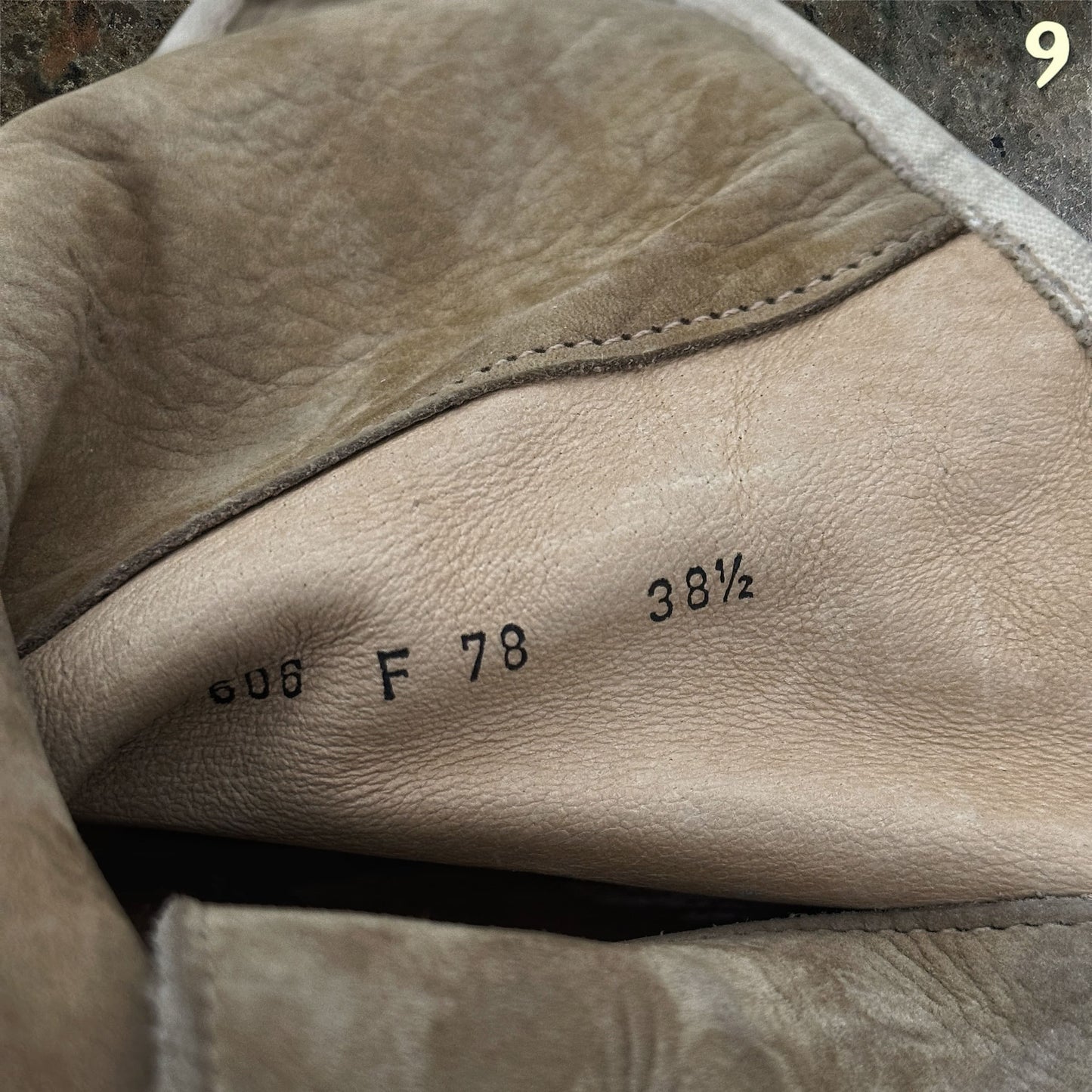 Dirk Bikkembergs Archive Femme Line 1991/92 Leather Lace through Heel Boots |38.5