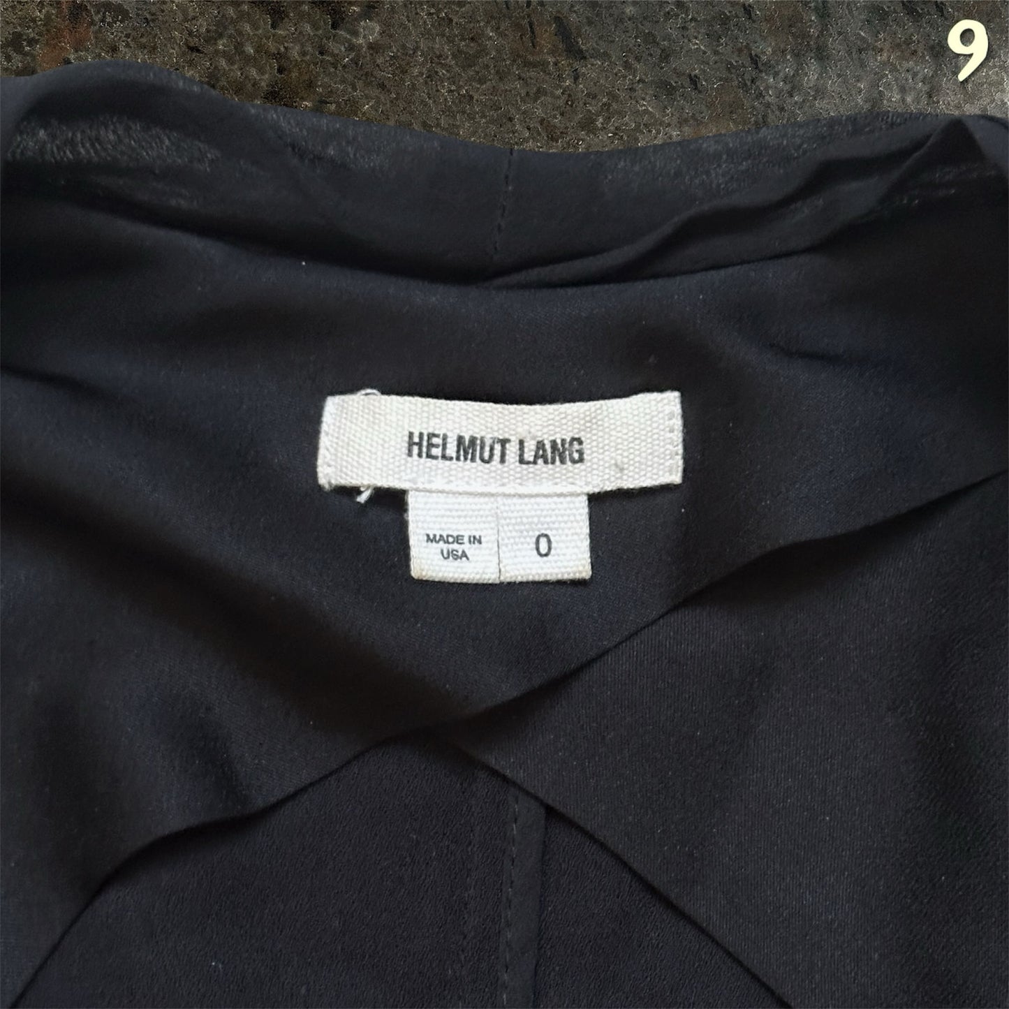 Helmut Lang Archive SS/12 Boxy Silk Blazer - Made in USA |XS