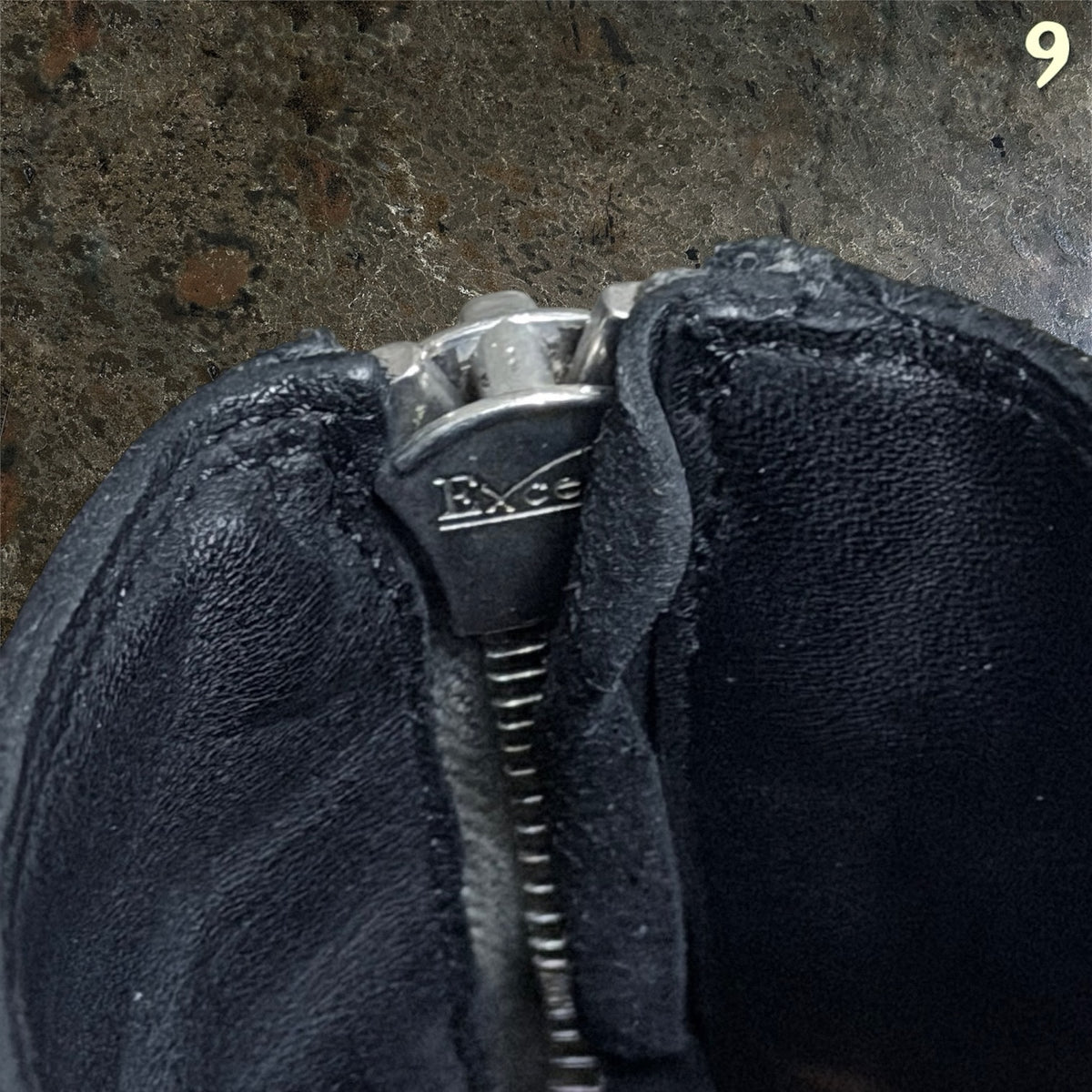 Guidi 1896 PLS front zip boots in black horse leather, EU 43 — product photograph 9